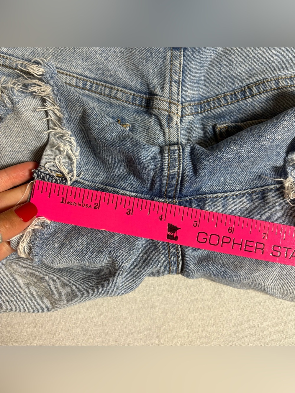 KUT HIGH RISE JANE SHORTS SIZE 8 - Picture 5 of 7